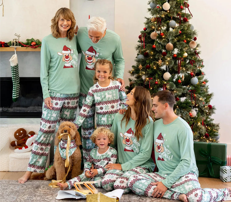 Christmas Reindeer Pajamas