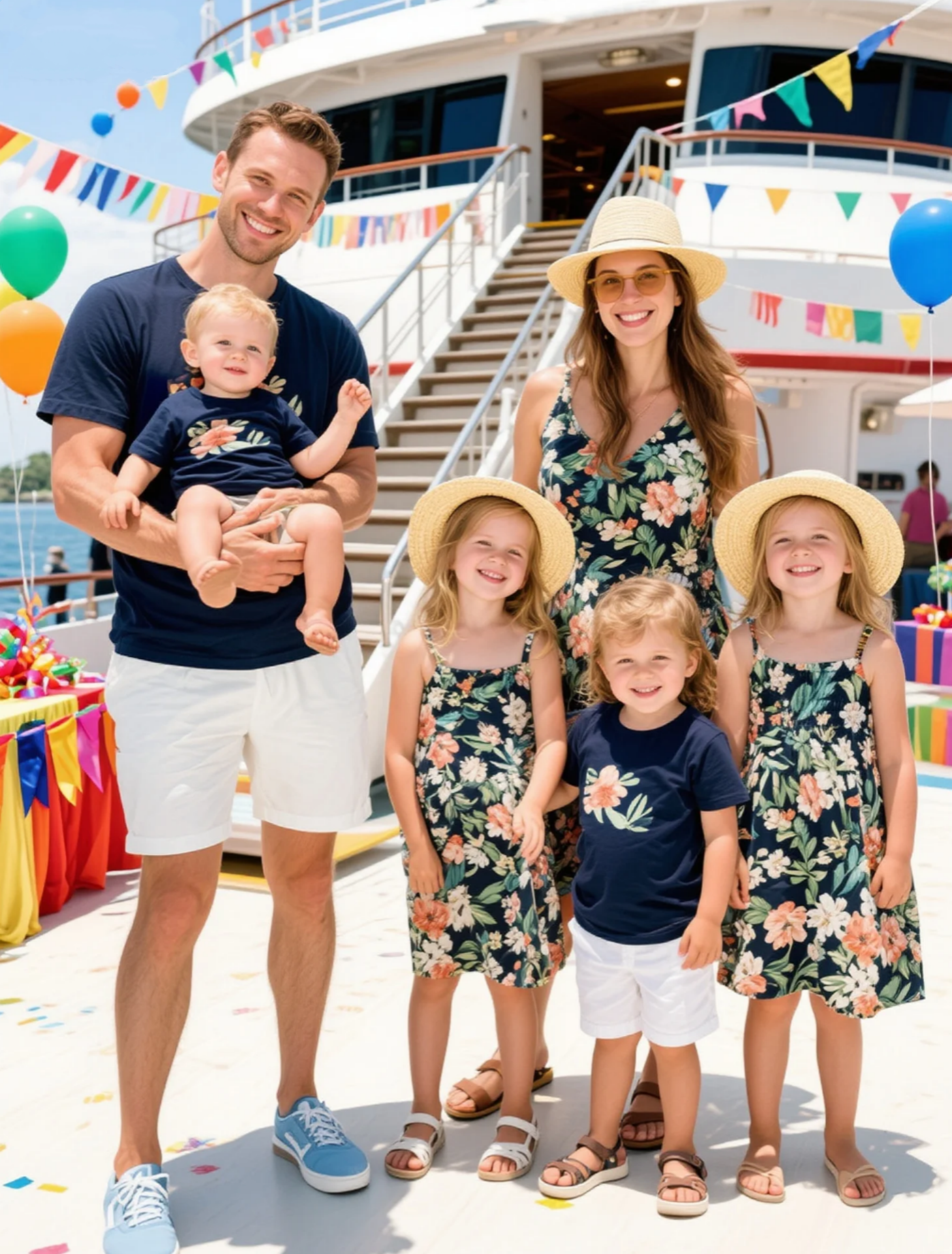 Cruise Trip Family Matching Outfits