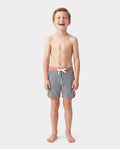 Toddler Boy Vertical Stripe Drawstring Swim Drunks Khaki