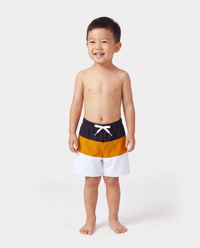Toddler Boy Colorblock Swim Trunks Shorts Multi-color
