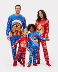 PAW Patrol Weihnachtsfamilienpassend Chase und Marshall Schlafanzug-Sets mit Weihnachtssocken