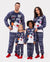 Frosty The Snowman Christmas Fleece with Snowflake Print Pajamas Sets with Christmas Socks