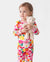 Christmas / Halloween Pajama 2-piece Bamboo Pajamas Set With Childlike Print for Baby / Toddler( Snug-Fitting) Pink