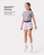 PatPat Lightflow Activewear Kid Girl Athletic Ultra Light Quick Dry Active Shorts with Bamboo Viscose Liner Light Purple