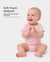 Barboteuse décontractée en bambou pour bébé garçon/fille, rose