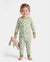 Christmas / Halloween Pajama 2-piece Bamboo Pajamas Set With Childlike Print for Baby / Toddler( Snug-Fitting) Green