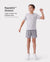 PatPat Lightflow Activewear Kid Boy athletic ultra light quick dry shorts Grey