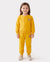 Kinder 2-teiliges Set, einfarbig und unisex, aus Polyester-Material, Regular Fit. gelb