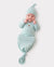Gigoteuse en bambou pour bébé garçon/fille, robe avec bonnet, vert clair