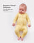 Kids Baby / Girl Bamboo Pajamas With Childlike Print (Snug-Fitting) Yellow