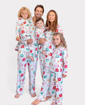Christmas Matching Family Pajamas Mug Print Teal