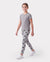 Toddler/Kid Girl Elasticized Leggings Flecked Grey