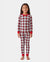 Pyjama de Noël/Halloween, ensemble de pyjama 2 pièces avec imprimé enfantin pour tout-petits/enfants (ajustement serré) multicolore