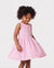 Ocean Vibes Toddler Girl Crossback Dress Pink