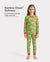 Christmas / Halloween Pajama 2-Piece Upgraded Thick Bamboo Pajama Set With Childlike Print for Toddler / Kids Girl (Snug-Fitting) Green
