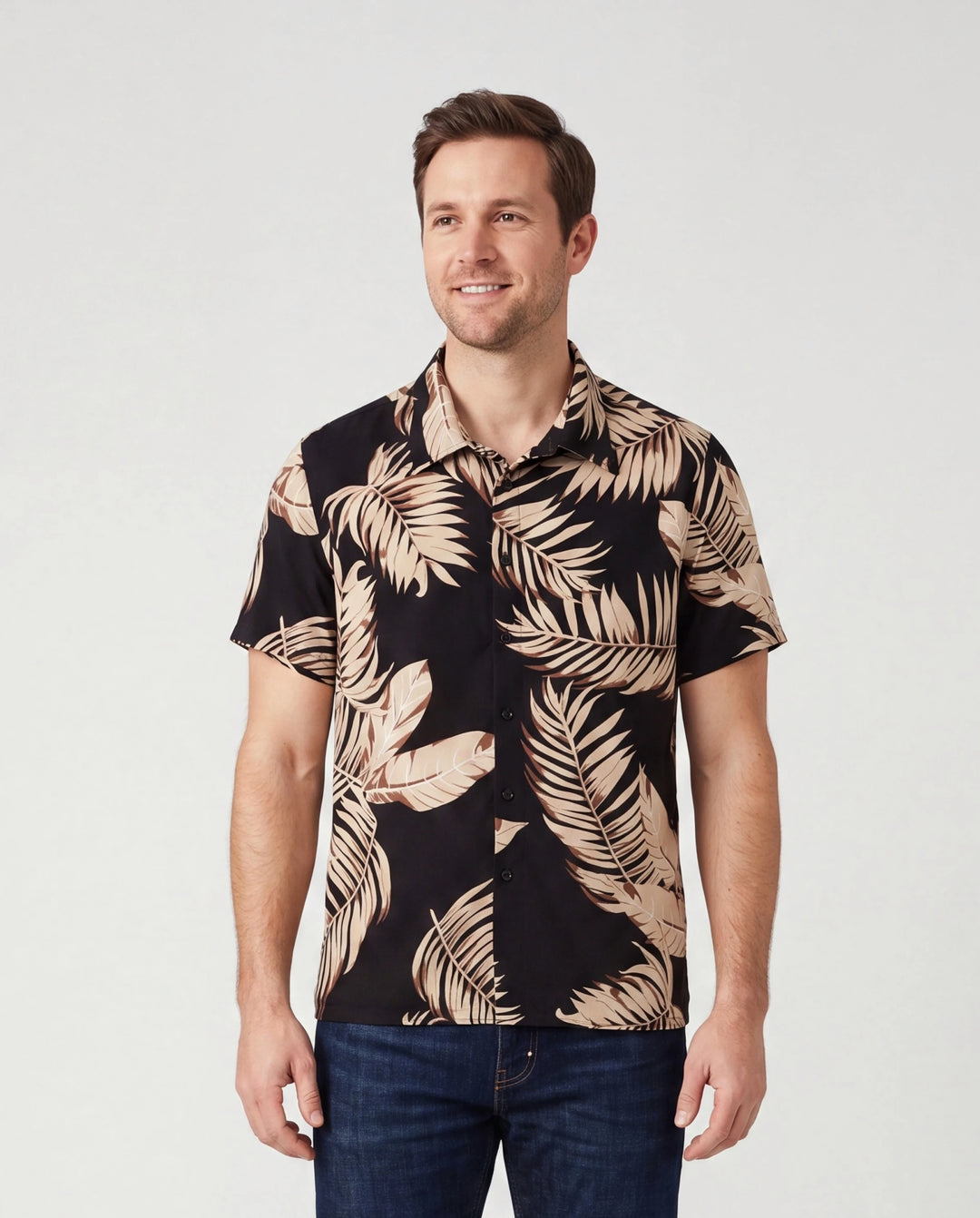 Papa und Ich Familien-Matching einfarbige Blatt ärmellose Halter-Kleider und Kurzarm-Oberteile Sets Schwarz