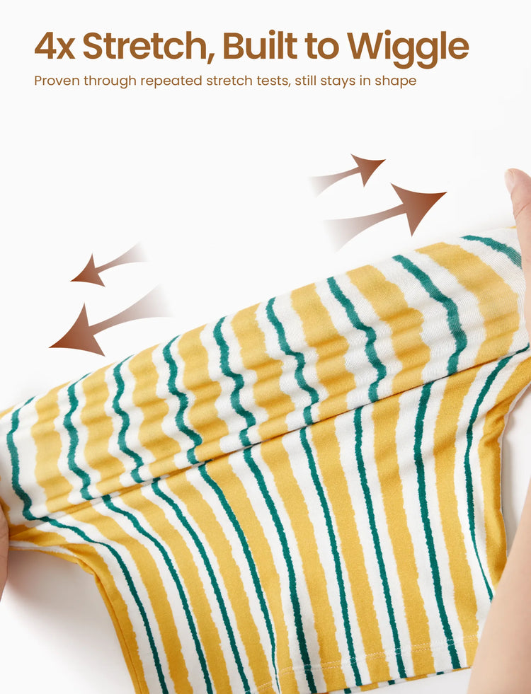 Pyjama de Noël/Halloween 2 pièces avec imprimé enfantin pour tout-petits/enfants (ajustement serré) Gingembre