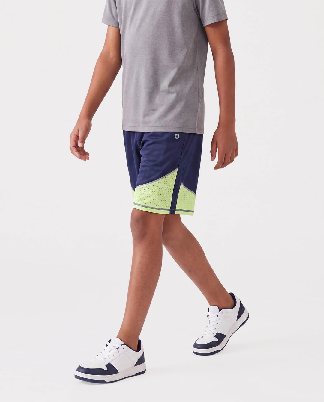 PatPat Rapidair activewear Kid Boy Athletic Quick-Dry Breathable Shorts with Pockets Deep Blue