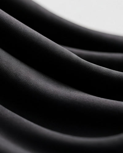 Pantalon décontracté à poches solides pour bébé/enfant, noir