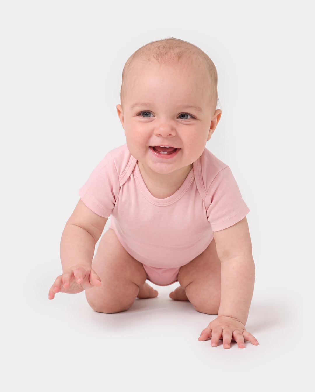 Bambus Baby Jungen/Mädchen Casual Strampler rosa