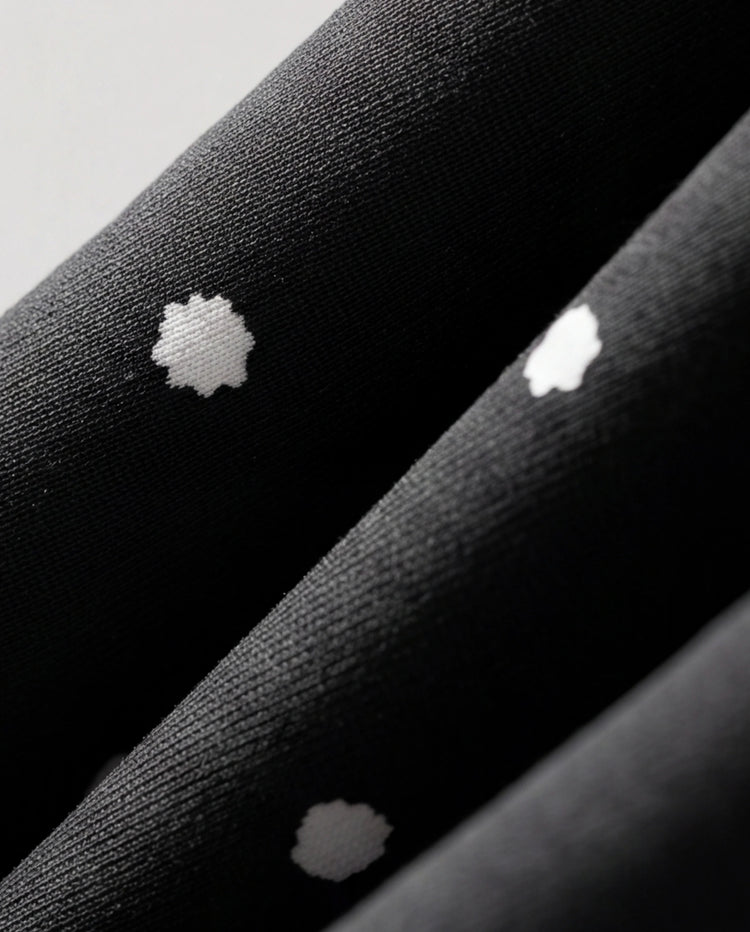 Leggings élastiques noirs pour petite fille