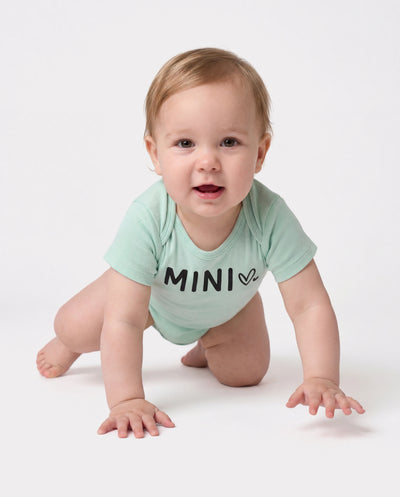 Bamboo 5-Pack Baby Boy/Girl Casual Romper Light Green