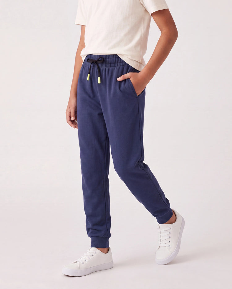 kids-jogger-pants-with-elastic-waistband-and-drawstring-comfortable-everyday-sweatpants-with-pockets-for-boys-and-girls-deep-blue