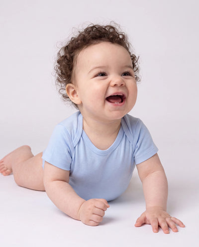 Bamboo Baby Boy/Girl Casual Romper Blue
