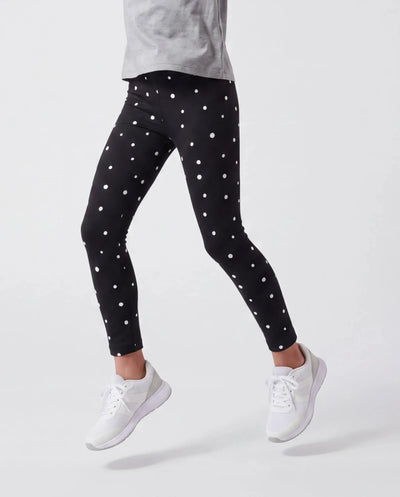 Toddler/Kid Girl Elasticized Leggings Black