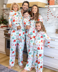 Pyjamas de Noël assortis pour la famille, imprimé mug, vert