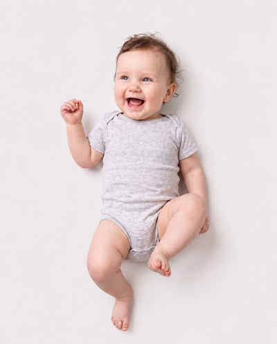 Bamboo Baby Boy/Girl Casual Romper Grey