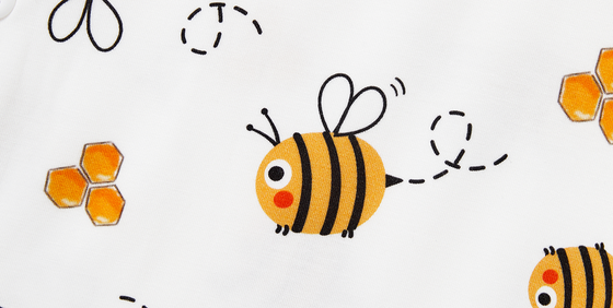 Whimsical Bee Print