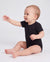 Bambus Baby Jungen/Mädchen Casual Strampler schwarz