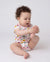 Bamboo Baby Boy/Girl 2-Pack Solid&Printed Rompers Set Pink