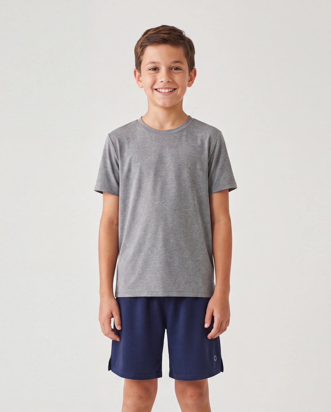 PatPat Rapidair Activewear™ Kid Boy Athletic Quick Dry Atmungsaktive Shorts mit Taschen tiefblau