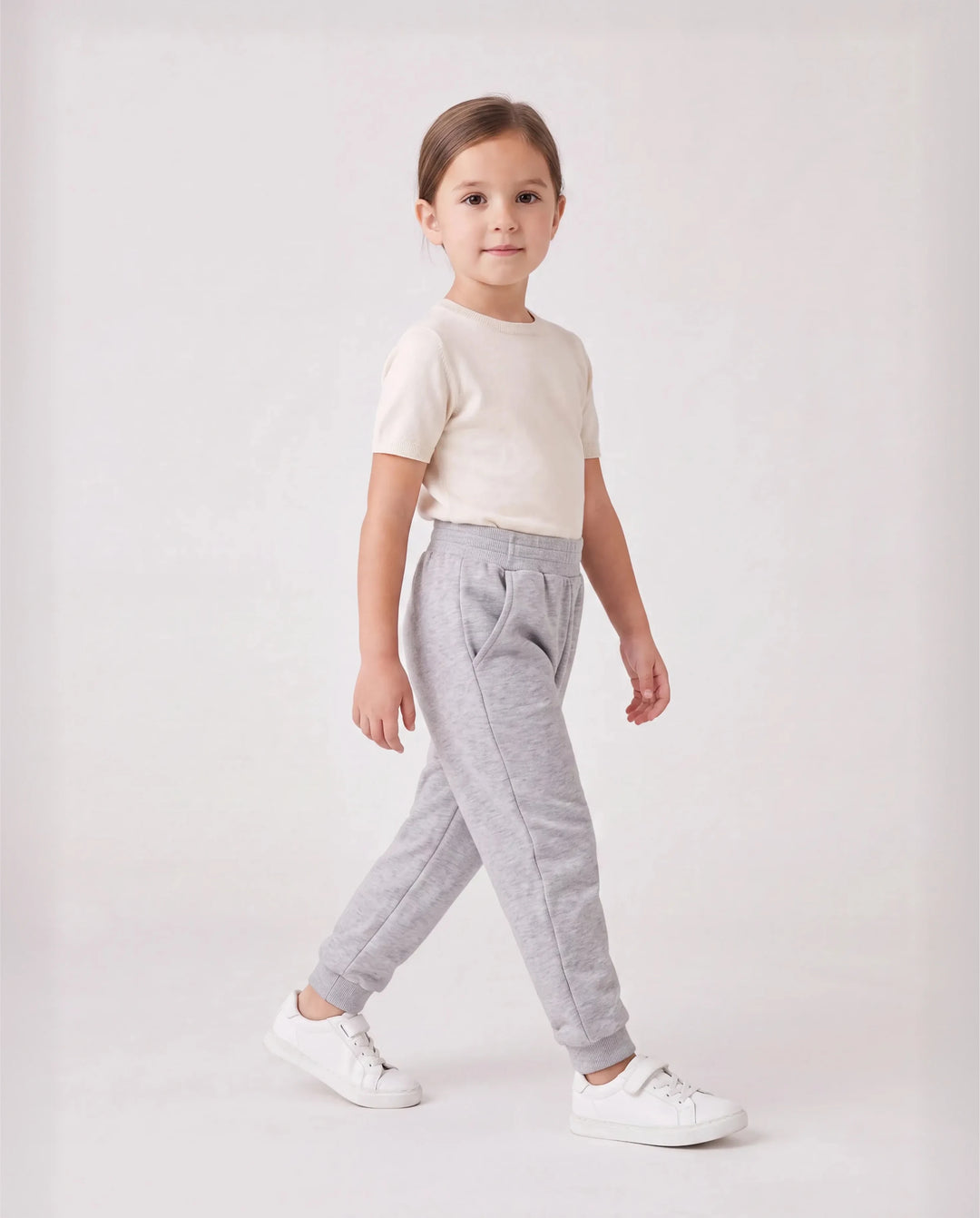 Baby / Toddler Solid Pocket Casual Pants Grey