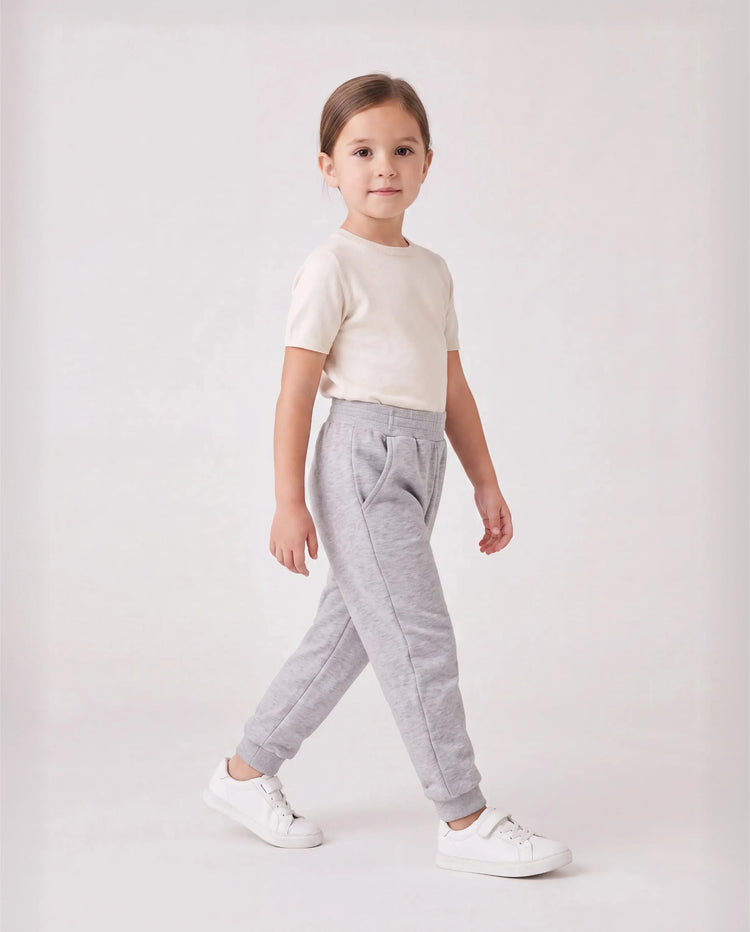 Baby / Toddler Solid Pocket Casual Pants Grey