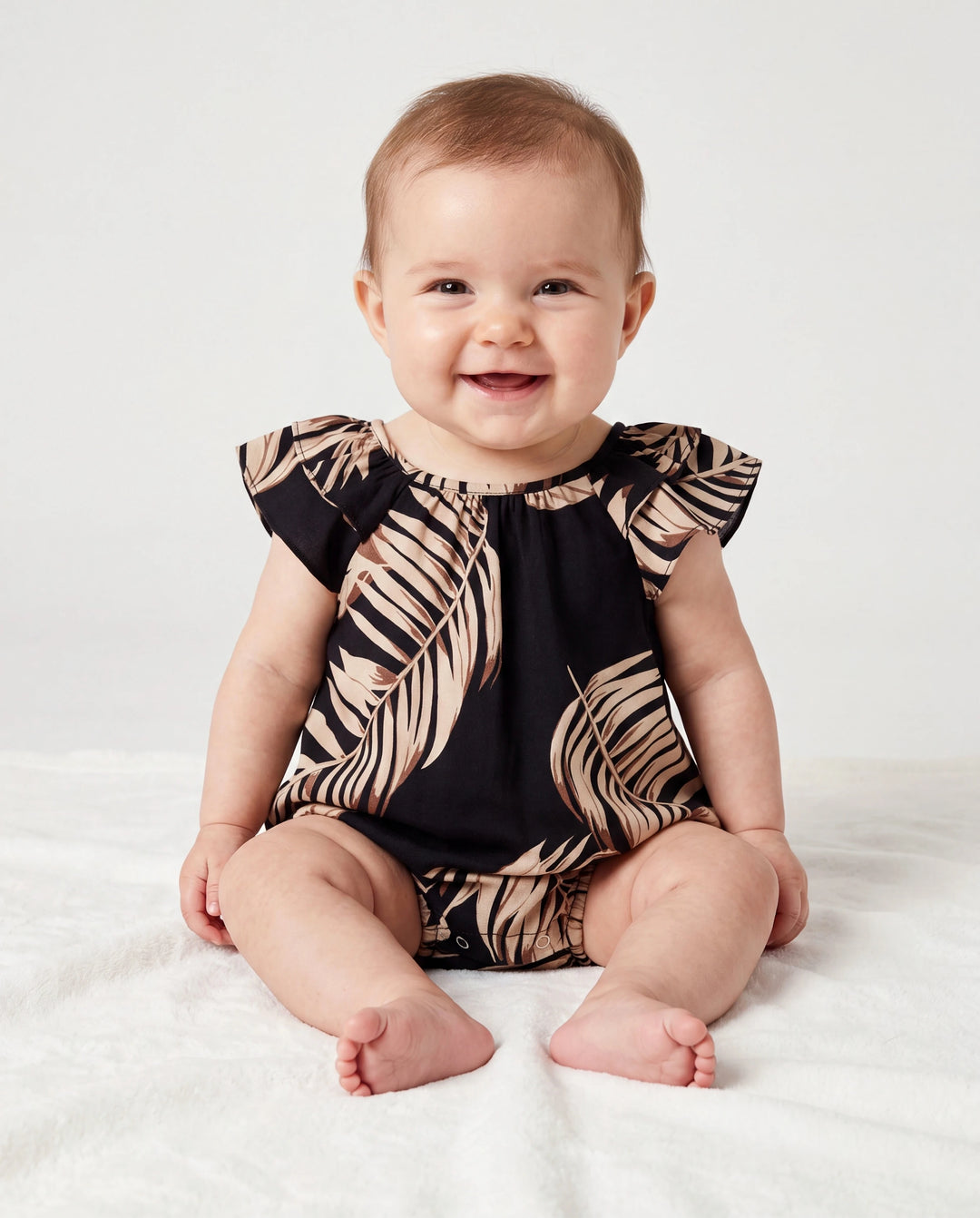 Mama und Ich Familien-Matching einfarbige Blatt ärmellose Halter-Kleider und Kurzarm-Oberteile Sets Schwarz