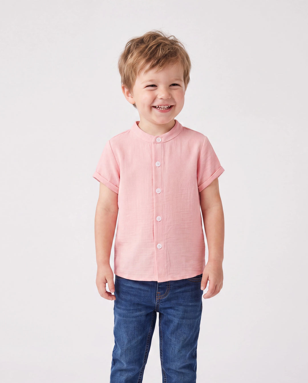Conjuntos familiares a juego rosa Vestido de algodón fruncido con estampado floral y lazo en la espalda para mamá e hija, camisetas lisas para papá e hijo, perfecto para salidas y fotos familiares en verano Rosa malva