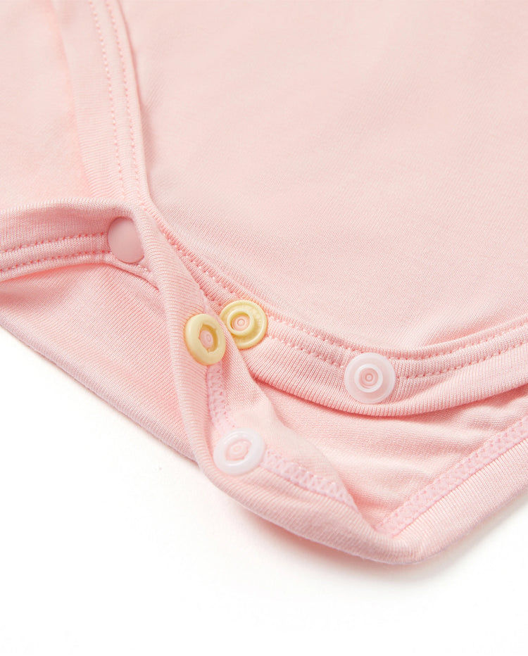 Bamboo Baby Boy/Girl Casual Romper Pink