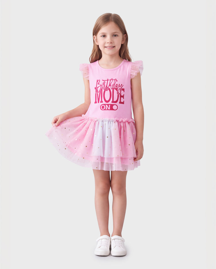 Pink Mommy and Me Birthday Twirl-worthy Outfits