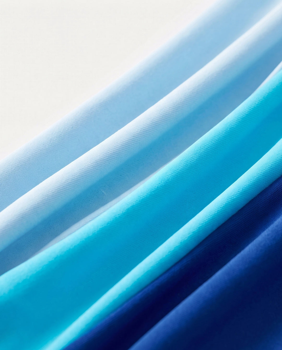 Vestido de baño de un solo hombro con bloques de color para niña pequeña Azul