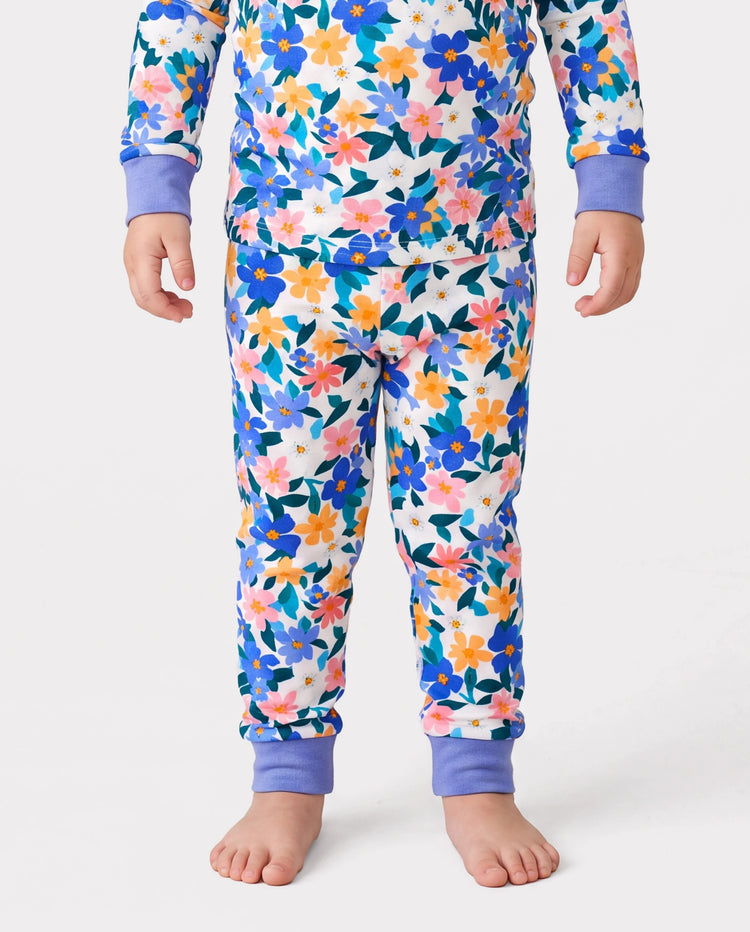 Christmas / Halloween Pajama 2-piece Bamboo Pajamas Set With Childlike Print for Baby / Toddler( Snug-Fitting) Violet