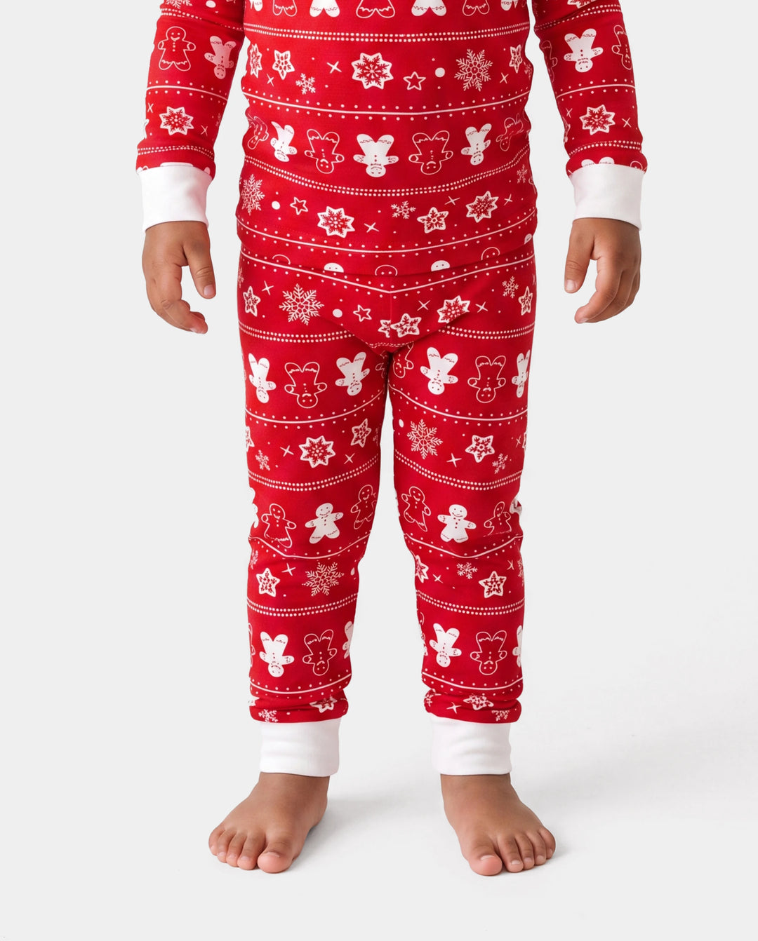 Christmas / Halloween Pajama 2-piece Bamboo Pajamas Set With Childlike Print for Baby / Toddler( Snug-Fitting) Red