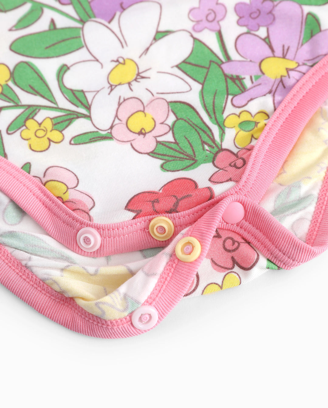 Bambus Baby Junge/Mädchen 1-teiliger Allover Print Body Mehrfarbig