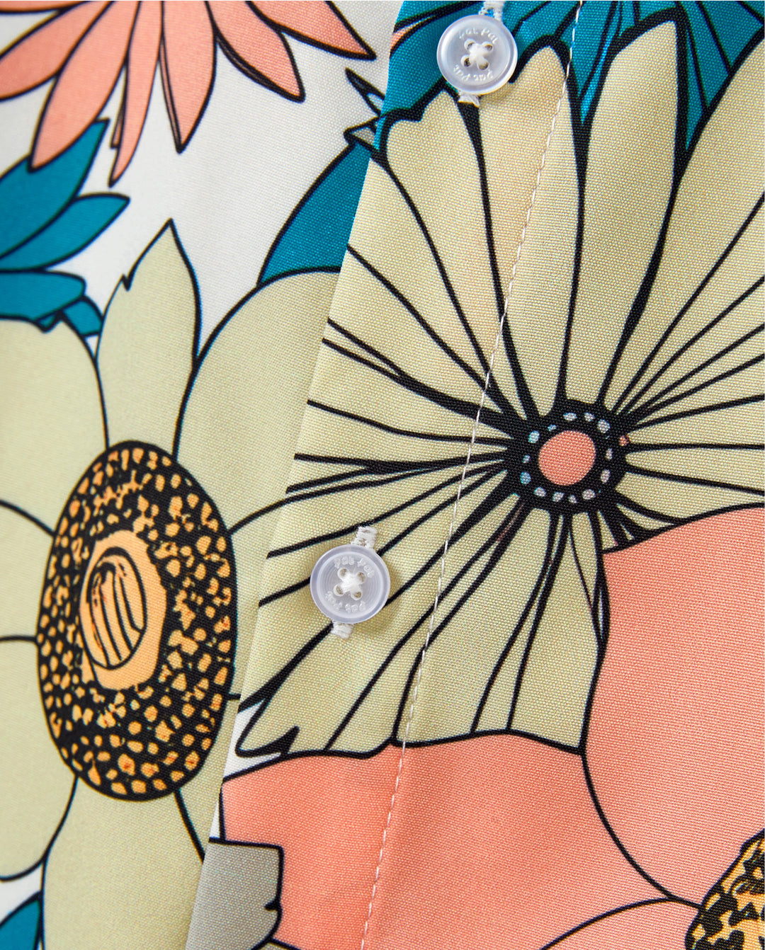 Daddy & Son Set Sun Flower Print Short-sleeve Collar Shirt for Summer Vacation Multi-color