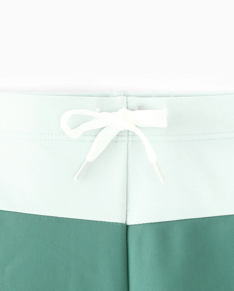 Papa & Sohn Farbblock Badeshorts Mehrfarbig