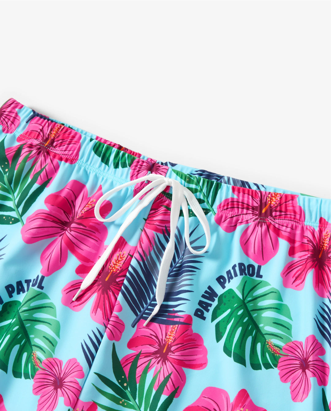 PAW Patrol Daddy & Daughter Large Flower All-over Print Swimsuit Roseo