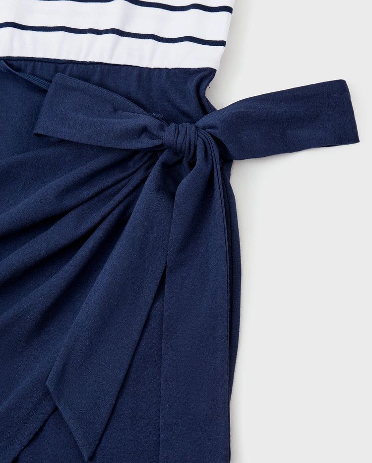 Ensemble t-shirt en coton et robe Mommy & me – imprimé palmiers Sunny Days pour papa, maman, bébé et tout-petit, parfait pour les vacances d'été et les sorties en famille, bleu tibétain