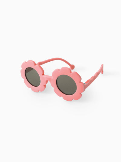 Polarized Sunflower Toddler Sunglasses Silicone Red